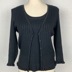 JEANNE PIERRE | Sweaters | Final Sale Price Jeanne Pierre Cardigan Sweater  Set | Poshmark